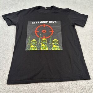 AS Colour Staple Shirt Mens Large Black Crewneck Graphic Tee Classic T-Shirt New